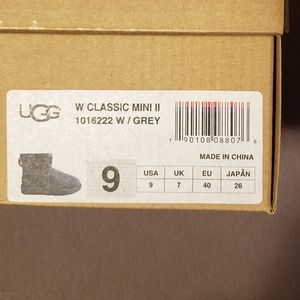 Ugg Classic Mini Boot - Grey